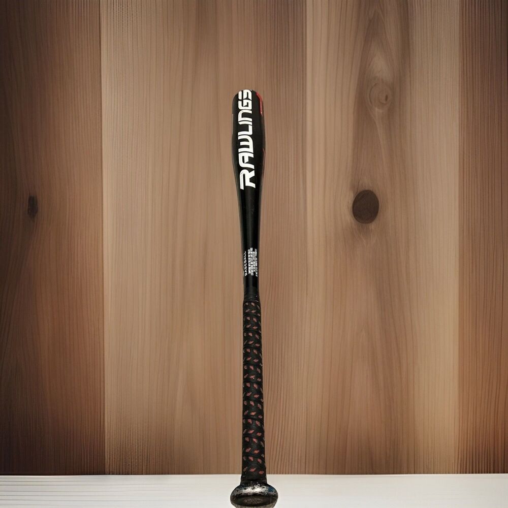 Rawlings US8MC8 Baseball Bat 30/22, 2 5/8"‎ Machine Alloy Red And Black,